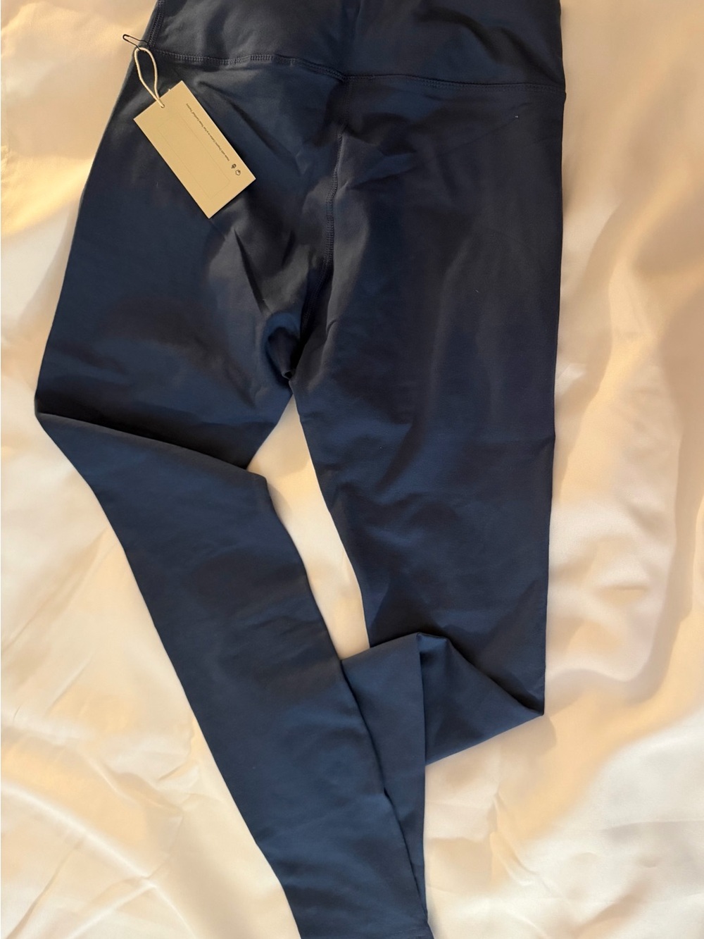 Pact Women’s Dark Blue High-Waist Leggings organic cotton - Picture 5 of 5